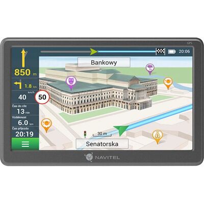 Navitel E707 - Nawigacja GPS magnetyczna z ekranem dotykowym 7" - Mapy 47 krajów Navitel E707 - Nawigacja GPS magnetyczna z ekranem dotykowym 7" - Mapy 47 krajów