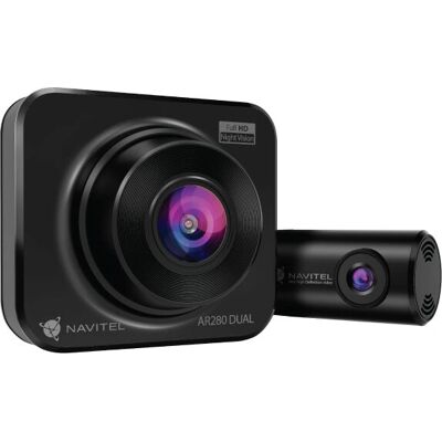 Navitel AR280 Dual Dashcam - Nachtsicht, Bluetooth, Full HD Navitel AR280 Dual Dashcam - Nachtsicht, Bluetooth, Full HD