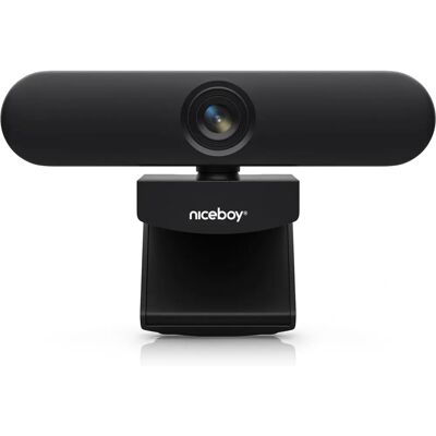 Webcam Niceboy STREAM Elite 4K - Angle de 110° - USB-C - Publicité Webcam Niceboy STREAM Elite 4K - Angle de 110° - USB-C - Publicité