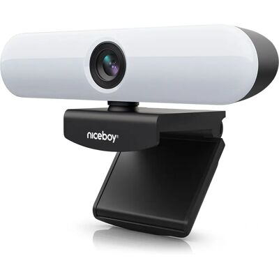 Webcam Niceboy Stream Pro 2 LED - Full HD, 90°, USB-C - Publicité Webcam Niceboy Stream Pro 2 LED - Full HD, 90°, USB-C - Publicité