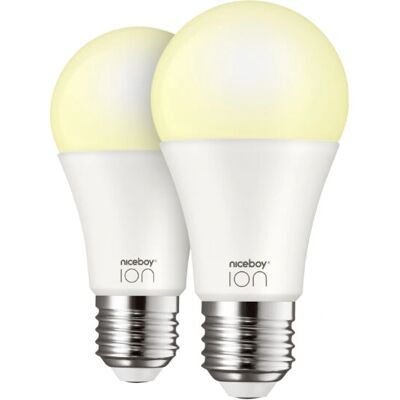 Inteligentne oświetlenie Niceboy SAE27SET - Żarówka Wi-Fi 9 W Inteligentne oświetlenie Niceboy SAE27SET - Żarówka Wi-Fi 9 W