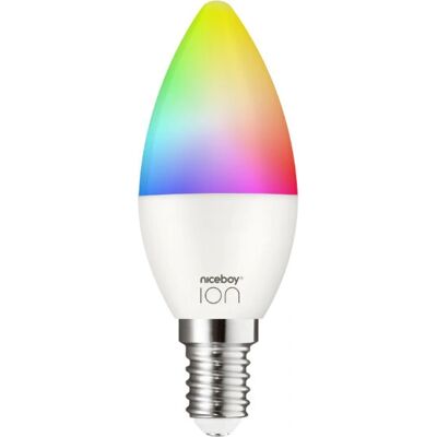 Bec inteligent Niceboy ION RGB 5,5W - E14 - Iluminat inteligent Bec inteligent Niceboy ION RGB 5,5W - E14 - Iluminat inteligent