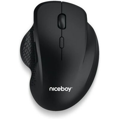 Souris Optique Sans Fil Droite Niceboy OFFICEM20 - 1600 DPI Souris Optique Sans Fil Droite Niceboy OFFICEM20 - 1600 DPI