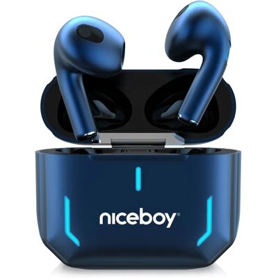 Niceboy HIVE SpacePods Kabelloses Headset - Blau Niceboy HIVE SpacePods Kabelloses Headset - Blau