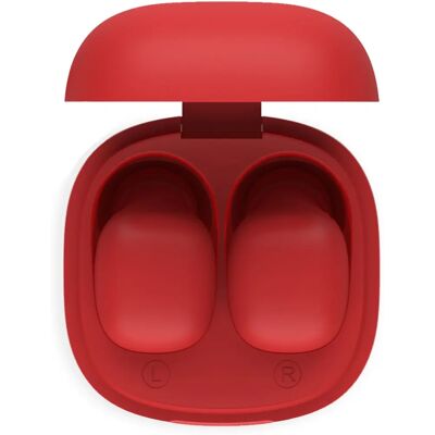 Bezprzewodowe słuchawki Niceboy HIVE Smarties - Bluetooth, 14h, Czerwony Bezprzewodowe słuchawki Niceboy HIVE Smarties - Bluetooth, 14h, Czerwony