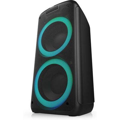 Niceboy PARTY Boss 2 - Tragbarer Lautsprecher - 200W - Schwarz Niceboy PARTY Boss 2 - Tragbarer Lautsprecher - 200W - Schwarz