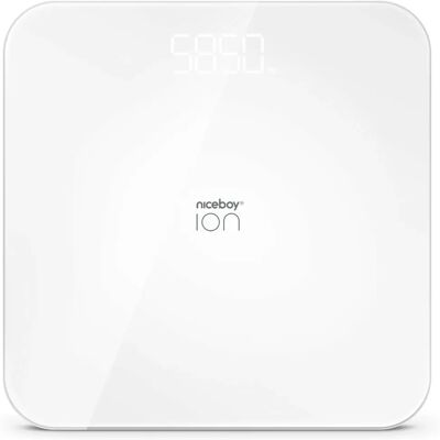 Niceboy IONFITSCALE Cântar Personal Electronic Alb - Cântar Personal Niceboy IONFITSCALE Cântar Personal Electronic Alb - Cântar Personal
