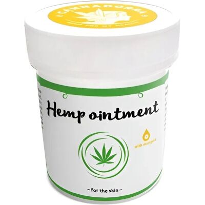 Ungüento vegano de cáñamo y caléndula - Fórmula tradicional - 100ml Ungüento vegano de cáñamo y caléndula - Fórmula tradicional - 100ml