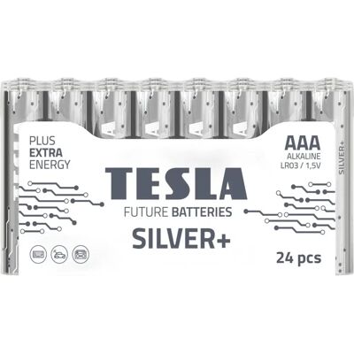 Alkalické baterie AAA Tesla Model - Vyšší Kapacita Alkalické baterie AAA Tesla Model - Vyšší Kapacita