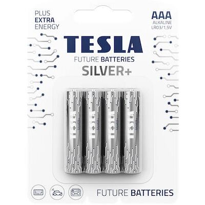 Piles AAA Tesla Silver+ - Piles - Publicité Piles AAA Tesla Silver+ - Piles - Publicité