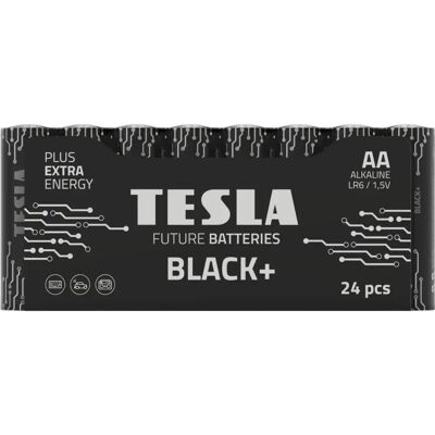 Tesla AA Schwarz Batterie - 24 Stück - Batterien & Akkus Tesla AA Schwarz Batterie - 24 Stück - Batterien & Akkus