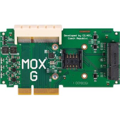 Turris MOX G Netzwerk-Switch-Modul - Wi-Fi, LTE, PCIe Turris MOX G Netzwerk-Switch-Modul - Wi-Fi, LTE, PCIe
