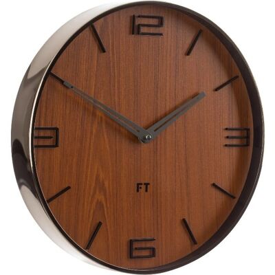 Nástěnné Hodiny z Ořechového Dřeva Future Time - Nástěnné Hodiny Nástěnné Hodiny z Ořechového Dřeva Future Time - Nástěnné Hodiny