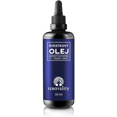 Renovality Original Series Za studena lisované švestkové oleje - Pleťový olej pro suchou a citlivou pokožku Renovality Original Series Za studena lisované švestkové oleje - Pleťový olej pro suchou a citlivou pokožku