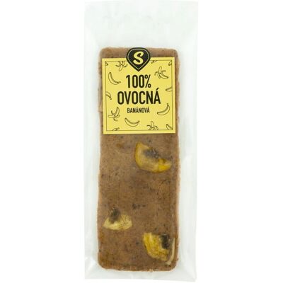 Svět plodů - 100% Ovocná tyčinka banánová - Banánová - Snack Svět plodů - 100% Ovocná tyčinka banánová - Banánová - Snack