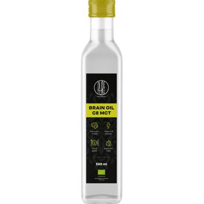 Olej MCT C8 BrainMax - 500ml Organiczny Kokos Olej MCT C8 BrainMax - 500ml Organiczny Kokos