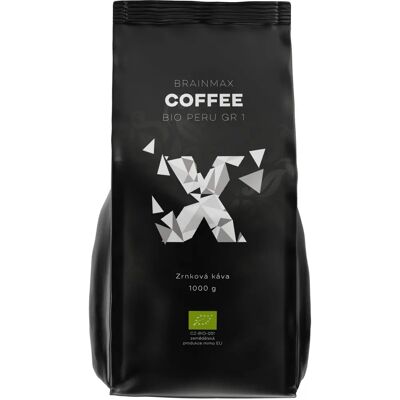BrainMax Kawa Peru Grade 1 BIO - Organiczne ziarna Arabica BrainMax Kawa Peru Grade 1 BIO - Organiczne ziarna Arabica