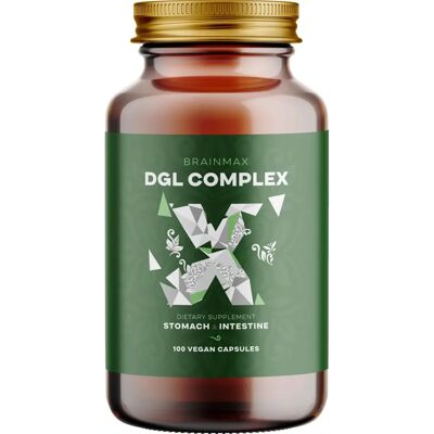 BrainMax DGL Complex - Suplement ziołowy - Wspiera trawienie & odporność BrainMax DGL Complex - Suplement ziołowy - Wspiera trawienie & odporność