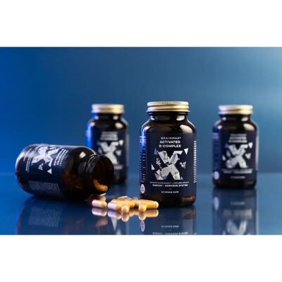 BrainMax Activated B-Complex - Supliment de vitamine B pentru energie și sistem nervos BrainMax Activated B-Complex - Supliment de vitamine B pentru energie și sistem nervos