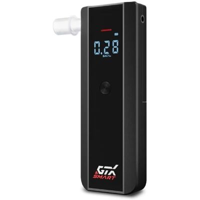 SMART GTX Alkohol tester - Polovodičový senzor, Digitální displej, Kalibrace po 400 měřeních SMART GTX Alkohol tester - Polovodičový senzor, Digitální displej, Kalibrace po 400 měřeních