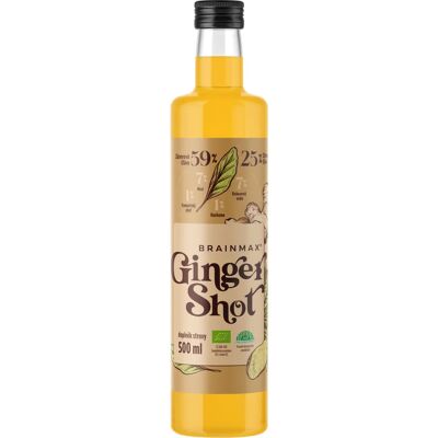 BrainMax Shot de Ghimbir și Turmeric - 500ml BrainMax Shot de Ghimbir și Turmeric - 500ml