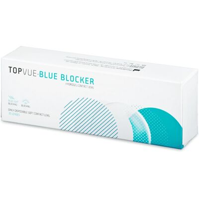 TopVue Blue Blocker - Protezione digitale degli occhi - Lenti a contatto TopVue Blue Blocker - Protezione digitale degli occhi - Lenti a contatto