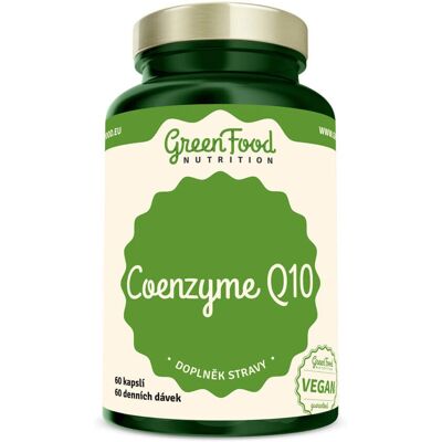 GreenFood Koenzym Q10 60 kapslí - Doplňky stravy GreenFood Koenzym Q10 60 kapslí - Doplňky stravy