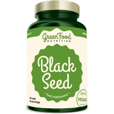 GreenFood Nutrition Černé Semínko - Černé Semínko - Bylinný doplněk GreenFood Nutrition Černé Semínko - Černé Semínko - Bylinný doplněk