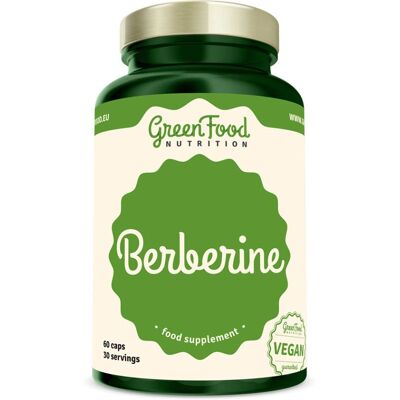 GreenFood Nutrition Berberin - 60 kapslí GreenFood Nutrition Berberin - 60 kapslí