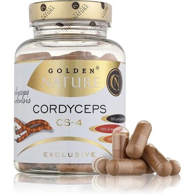 Golden Nature Exclusive - Cordyceps sinensis CS-4 - 50% polysacharidy - Dietary supplement Golden Nature Exclusive - Cordyceps sinensis CS-4 - 50% polysacharidy - Dietary supplement