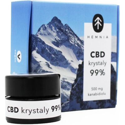 Hemnia Kryształy CBD 99% - Kryształy CBD Hemnia Kryształy CBD 99% - Kryształy CBD