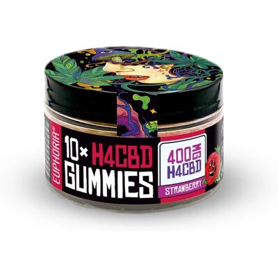 Euphoria H4CBD Gummies Truskawka - Gummies Euphoria H4CBD Gummies Truskawka - Gummies