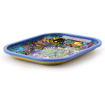 Zestaw Małych Rolkowanych Tacek z Magnetyczną Pokrywką - 180x140mm Zestaw Małych Rolkowanych Tacek z Magnetyczną Pokrywką - 180x140mm