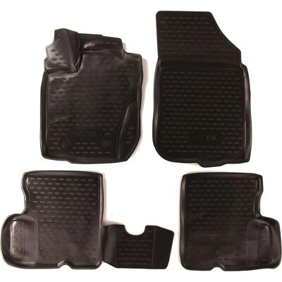Sixtol Renault Duster 3D Gummimatten - Ohne Tankdeckelhake Sixtol Renault Duster 3D Gummimatten - Ohne Tankdeckelhake