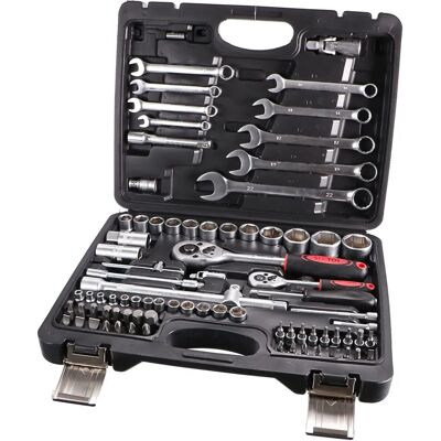 Ensemble d'outils Sixtol 82 pièces - Kit robuste pour garage - Publicité Ensemble d'outils Sixtol 82 pièces - Kit robuste pour garage - Publicité