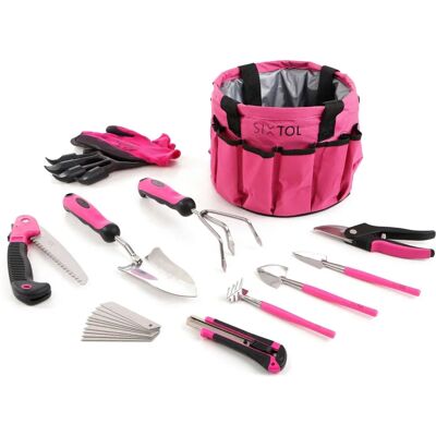 Sixtol Gartenpink 10-teiliges Gartengeräte-Set - Gartenwerkzeuge Sixtol Gartenpink 10-teiliges Gartengeräte-Set - Gartenwerkzeuge