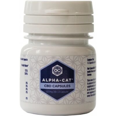 Kapsułki CBD Alpha-CAT - 20x30mg - Wspiera odporność Kapsułki CBD Alpha-CAT - 20x30mg - Wspiera odporność