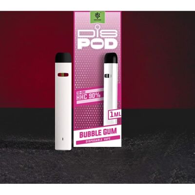 Tschechisches CBD Vape Pen - Bubble Gum - 90% 10-Oh-Hhc - 1ml Tschechisches CBD Vape Pen - Bubble Gum - 90% 10-Oh-Hhc - 1ml