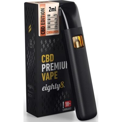 Eighty8 Zimt CBD Vape Pen - Vape Pen Eighty8 Zimt CBD Vape Pen - Vape Pen