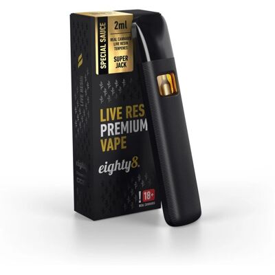 Eighty8 Super Jack CBD Vape - 92% CBD - 2 ml Eighty8 Super Jack CBD Vape - 92% CBD - 2 ml