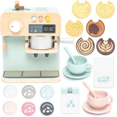 UMU Toys Machine à Café en Bois - Jouet d’Activité pour Enfants 3+ - Publicité UMU Toys Machine à Café en Bois - Jouet d’Activité pour Enfants 3+ - Publicité