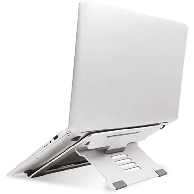Stojan na Notebook a Tablet MISURA ME07 - Stříbrný - Ergonomická Podpora pro 17" Zařízení Stojan na Notebook a Tablet MISURA ME07 - Stříbrný - Ergonomická Podpora pro 17" Zařízení