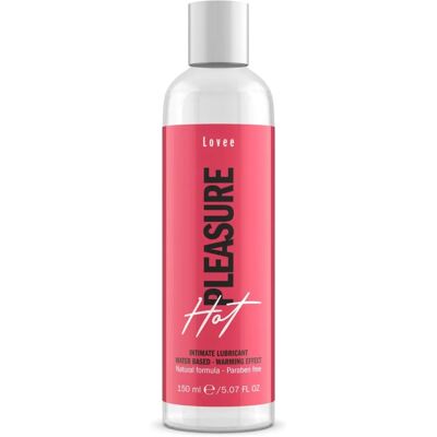 Lubrificante intimo Lovee Hot Pleasure a base d'acqua - Prodotto intimo Lubrificante intimo Lovee Hot Pleasure a base d'acqua - Prodotto intimo
