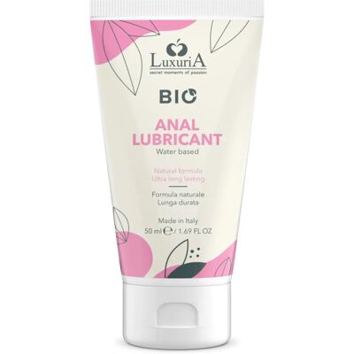 Luxuria Bio Anal Gleitgel - Wasserbasierte Natürliche Formel - Anal Lubrikan Luxuria Bio Anal Gleitgel - Wasserbasierte Natürliche Formel - Anal Lubrikan