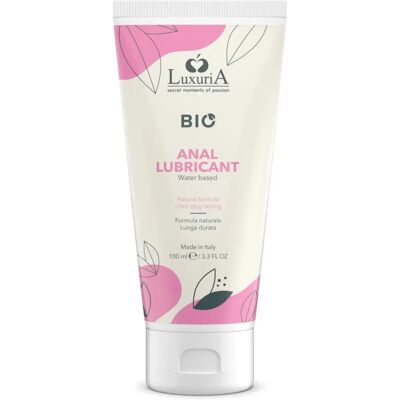 Luxuria Bio Anal Lubricant - Wasserbasierte Organische Formel für Tiefe Hydratation Luxuria Bio Anal Lubricant - Wasserbasierte Organische Formel für Tiefe Hydratation