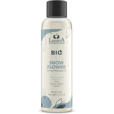 Olio da Massaggio Snow Flower Biologico di INTIMATELINE - Olio da Massaggio Olio da Massaggio Snow Flower Biologico di INTIMATELINE - Olio da Massaggio