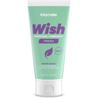 Lubrificante Wish Fresco di Intimateline - A base d'acqua, Organico, Rinfrescante, 100ml Lubrificante Wish Fresco di Intimateline - A base d'acqua, Organico, Rinfrescante, 100ml
