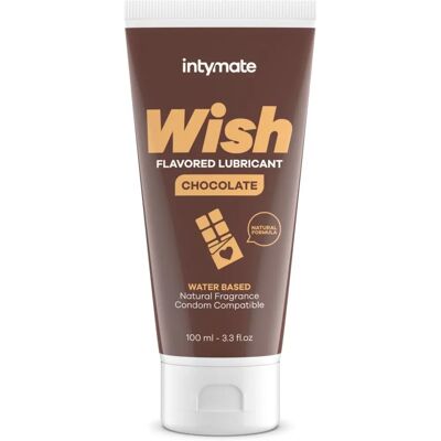 Lubrificante Wish al Cioccolato di Intimateline - A base d'acqua, Organico, 100ml Lubrificante Wish al Cioccolato di Intimateline - A base d'acqua, Organico, 100ml