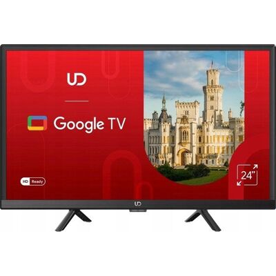 U&D Televisor HD LED de 24" - Google TV - DVB-T/T2/C U&D Televisor HD LED de 24" - Google TV - DVB-T/T2/C
