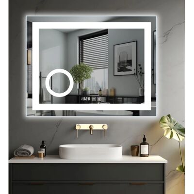 IREDA - LED 80x60 - IP44 - Dimmelhető - Fürdőszobai tükör IREDA - LED 80x60 - IP44 - Dimmelhető - Fürdőszobai tükör